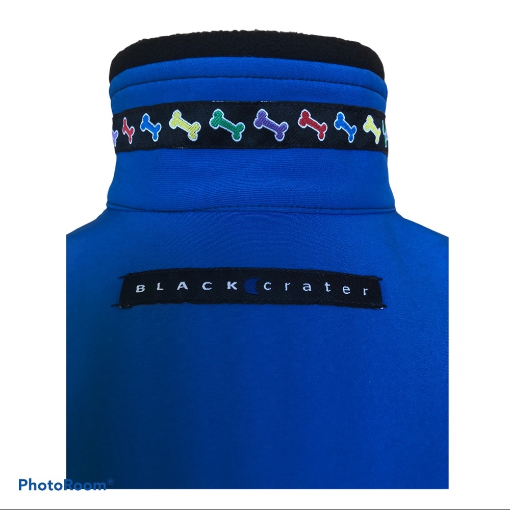 Black Crater Royal Blue Dog Bone Collar Vest - Picture 5 of 8